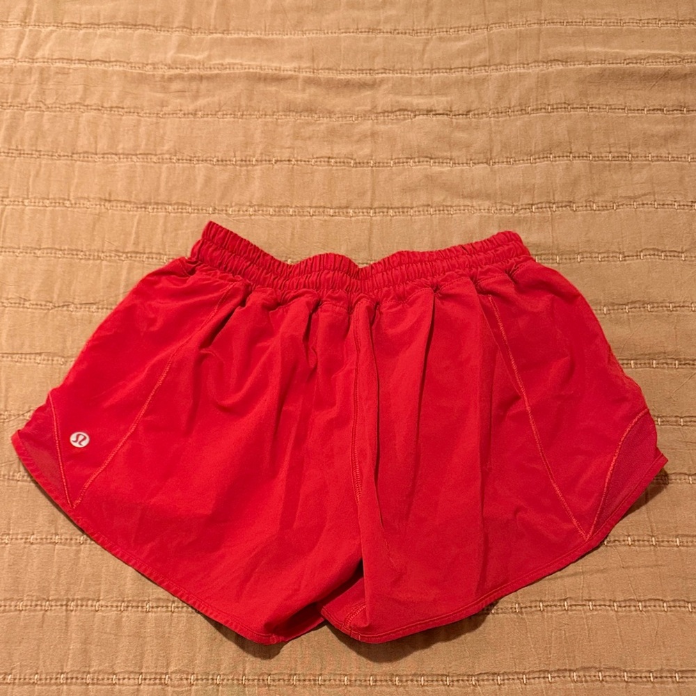 Lululemon Red Shorts